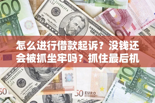 济南怎么进行借款起诉？没钱还会被抓坐牢吗？抓住最后机会！
