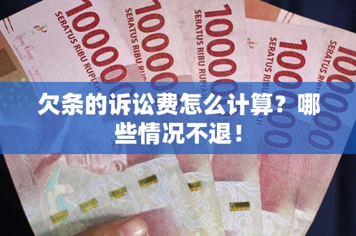济南欠条的诉讼费怎么计算?哪些情况不退! 济南欠条的诉讼费怎么计算?哪些情况不退!