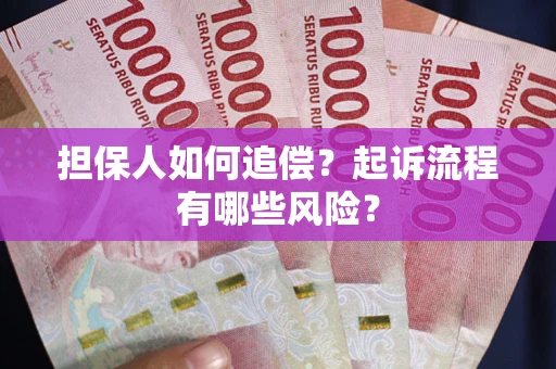 济南担保人如何追偿？起诉流程有哪些风险？