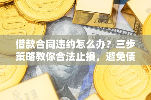 济南借款合同违约怎么办？三步策略教你合法止损，避免债务危机升级